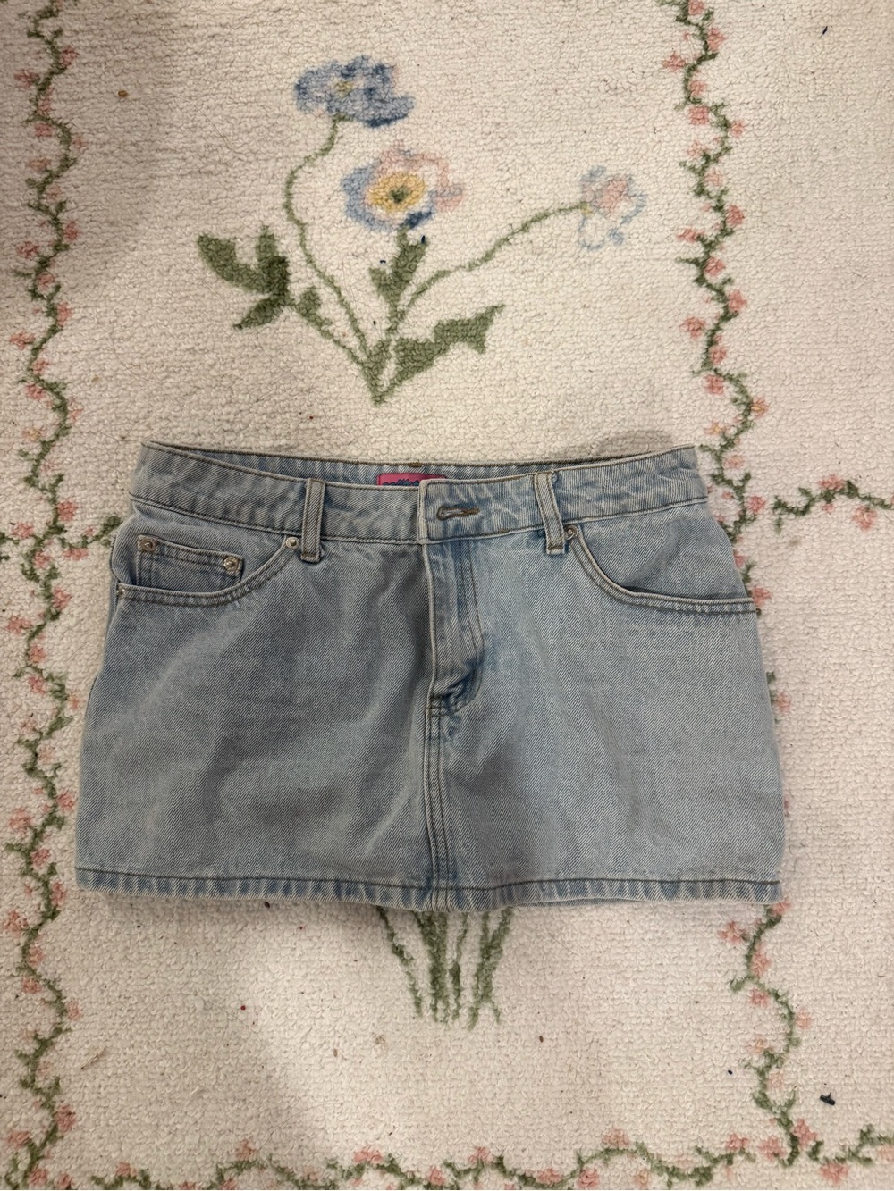 Edikted Mini Skirt Denim